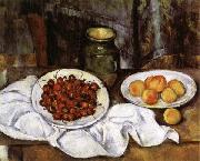 Cherries and Peaches, Paul Cezanne
